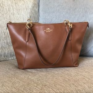 Brown Coach Handbag